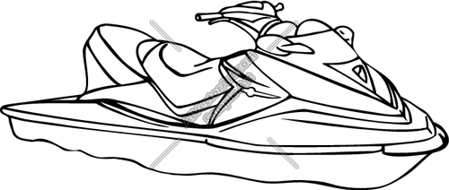 Jet Ski Clipart And Vectorart  Sports   Water Sports Vectorart And    