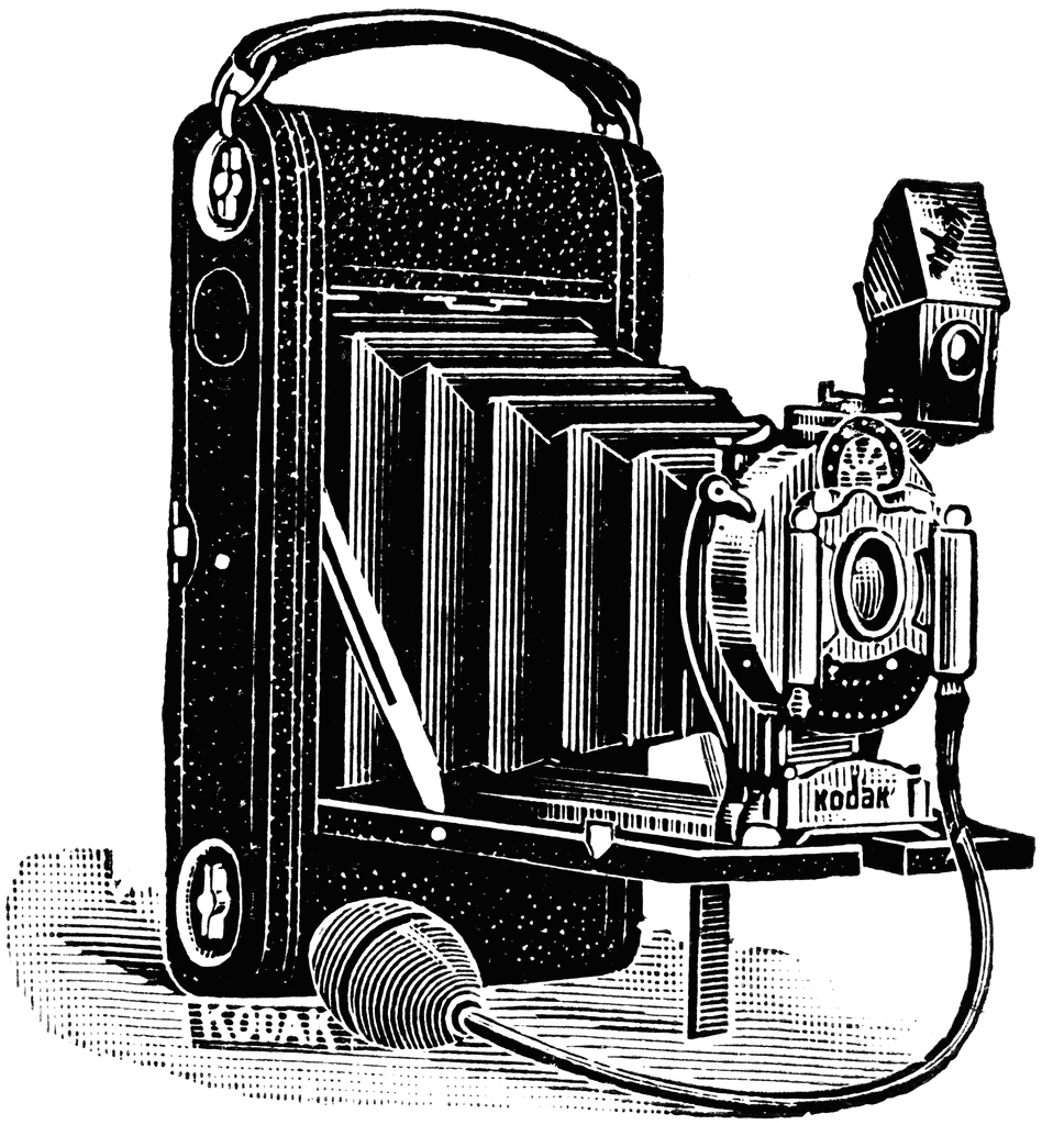 Kodak Camera 1907   Clipart Etc