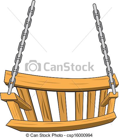 Porch Swing Clipart Vector   Porch Swing