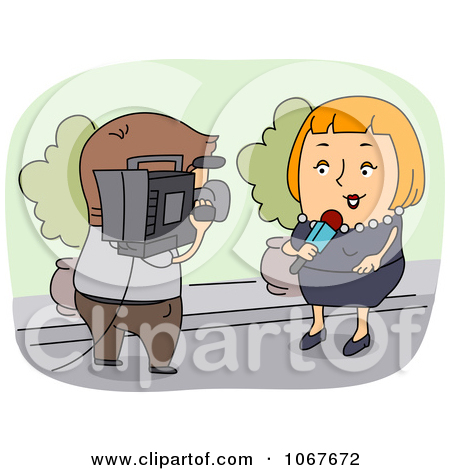 Reporter Gallery Featuring Reporter Of Helpsreporter Clipart Clip Art    