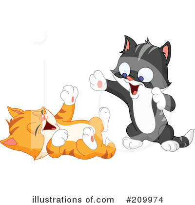 Royalty Free Kitten Clipart Illustration 209974 Jpg
