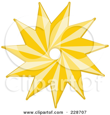 Royalty Free  Rf  Golden Star Clipart Illustrations Vector Graphics