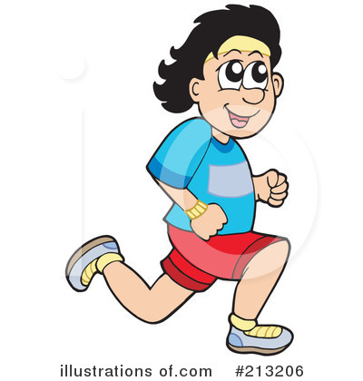 Running Clipart  213206 By Visekart   Royalty Free  Rf  Stock    