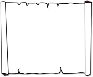 Scroll Clipart Parchment Scroll Md Png