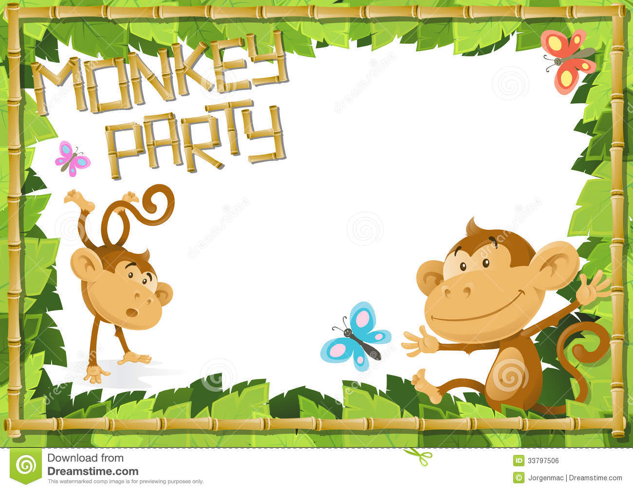 Showing Gallery For Jungle Animal Border Clipart
