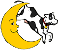 The Cow Jumped Over Moon Clip Art Car Tuning