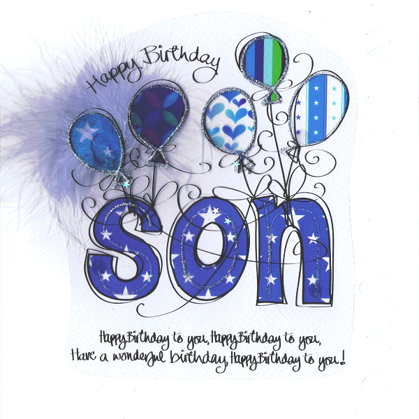 Card   Relation   Happy Birthday Son