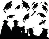 Day Of Graduation   Clipart Graphic