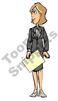 Female Lawyer Clip Art