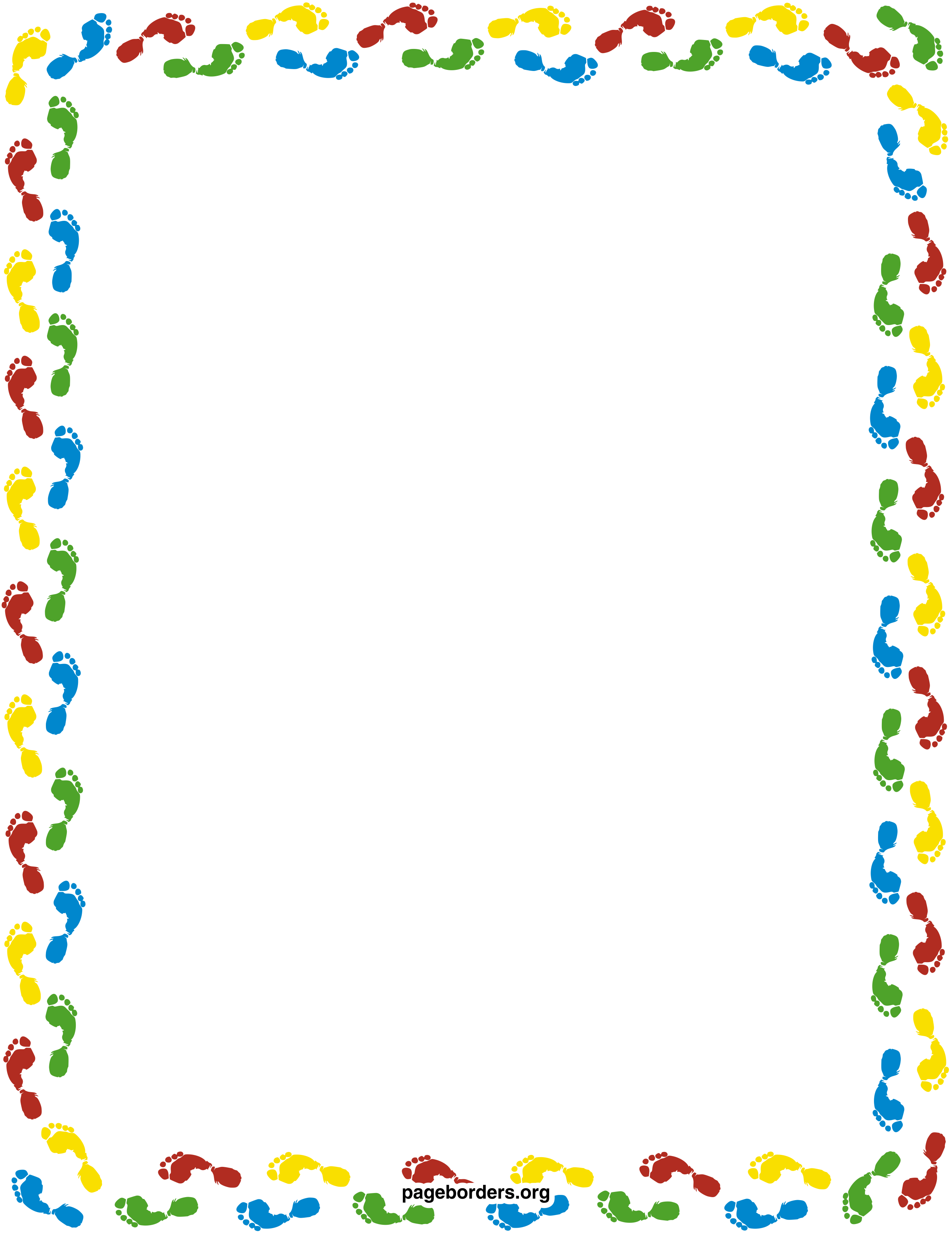 Free Kid S Borders  Clip Art Page Borders And Vector Graphics