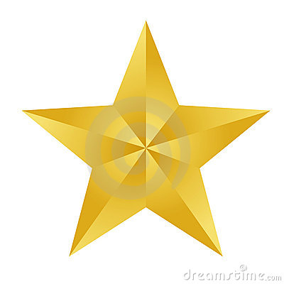Gold Star Clipart Gold Star 12541725 Jpg