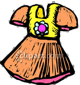 Little Girl Dress Clipart   Clipart Panda Free Clipart Images