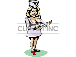 Nurse Nurses Medical Hospital Nursesaide2 Gif Clip Art People    