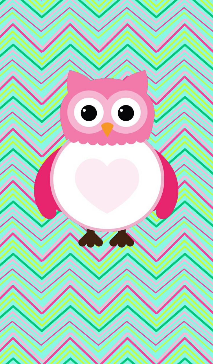 Owl Mint Green Chevron   Owlish Clipart   Pinterest