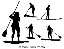 Paddle Board Vector Clip Art Royalty Free  30 Paddle Board Clipart    