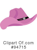 Pink Cowgirl Hat Clipart  1   Royalty Free  Rf  Stock Illustrations