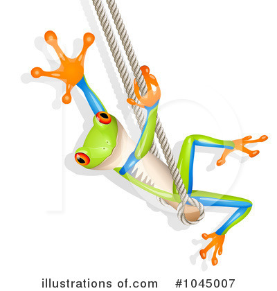 Royalty Free  Rf  Tree Frog Clipart Illustration By Oligo   Stock
