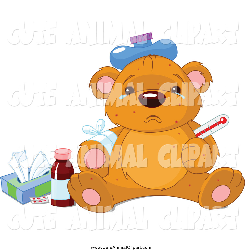 Royalty Free Sick Day Stock Animal Clipart Illustrations