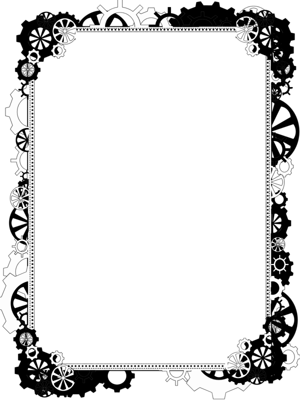 Steampunk Clip Art Borders Bdr Png Steampunk Bling 2 By
