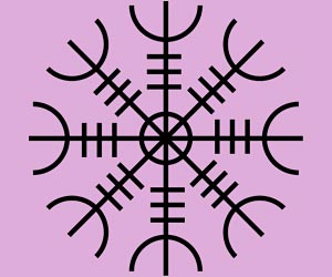 Ancient Norse Warrior Symbols The Helm Of Awe Is Also