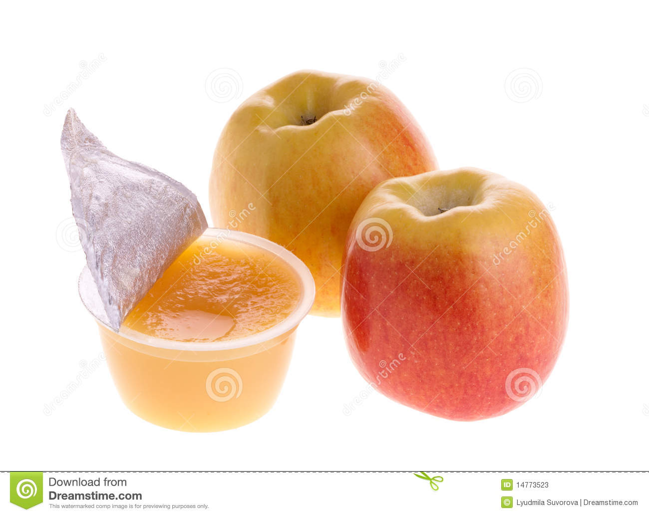 Apple Sauce And Apples Stock Photos   Image  14773523