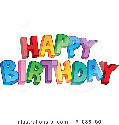 Birthday Clipart  1088160   Illustration By Visekart