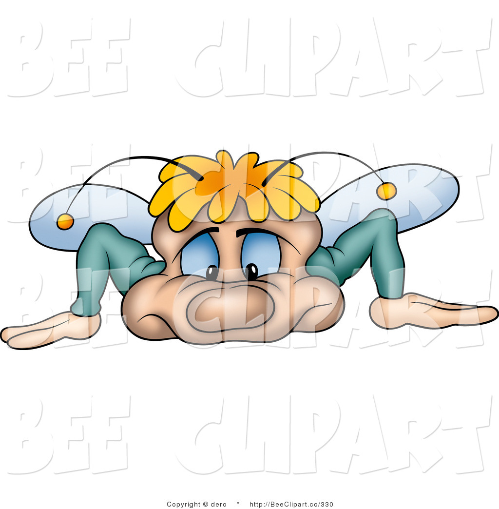     Clip Art Of A Weakling Little Fly Trying To Attempt A Push Up By Dero