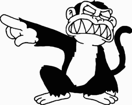 Family Guy Sticker Evil Monkey 2 Family Guy Cartoon Decal Family