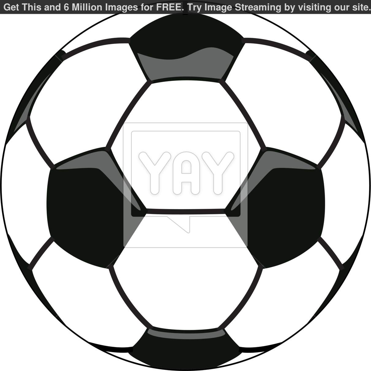 Football Ball Clipart Vector Soccer Ball Clipart