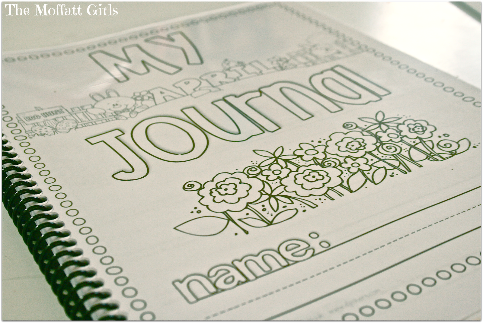 Have Been Getting Our Journal Prompts Spiral Bound So That I Can