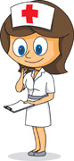 Nurse Reviewing Patient Information