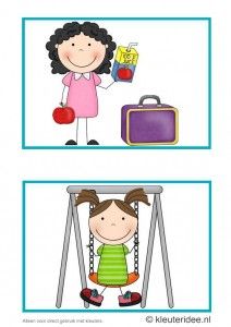Preschool Daily Schedule Clipart Daily Schedule Cards For