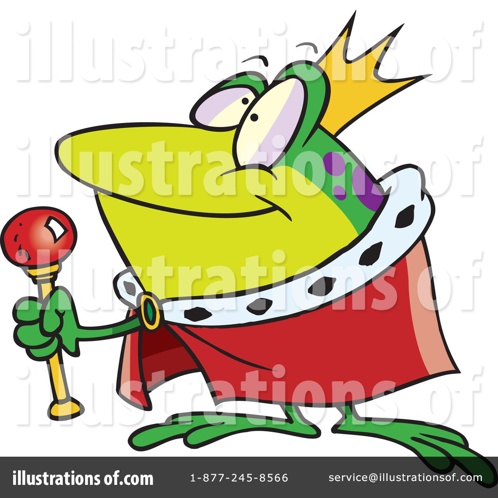 Royalty Free  Rf  Frog Clipart Illustration By Ron Leishman   Stock