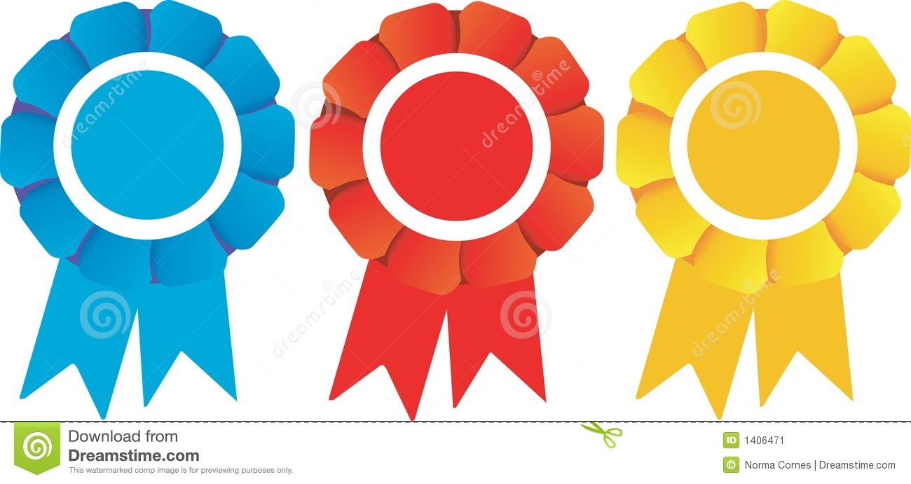 Winners Rosettes Prizes Stock Image   Image  1406471