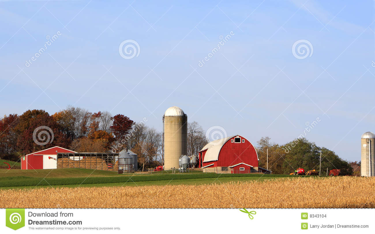       Winter Is Next  Small Dairy Farms Are Spread Through Out Wisconsin