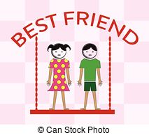 Best Girlfriends Clipart And Stock Illustrations  156 Best Girlfriends
