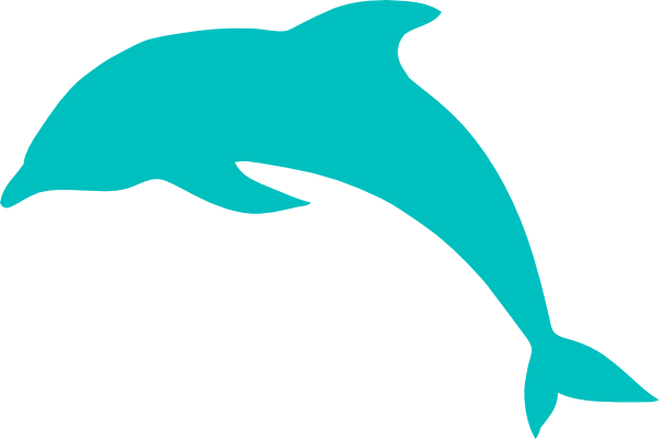 Blue Dolphin Clip Art At Clker Com   Vector Clip Art Online Royalty