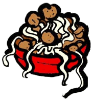 Bowl Of Spaghetti Clipart