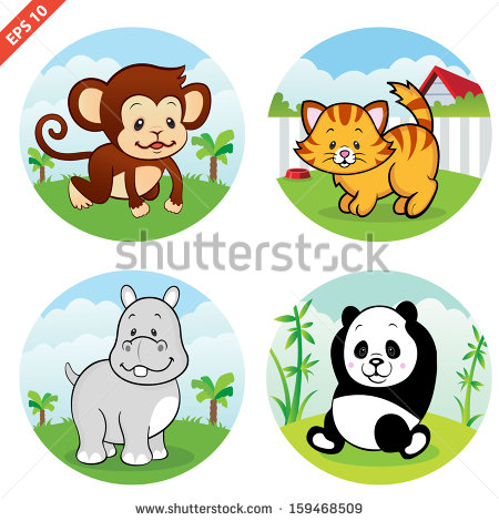 Land Animals Clipart Assorted Animals Clipart