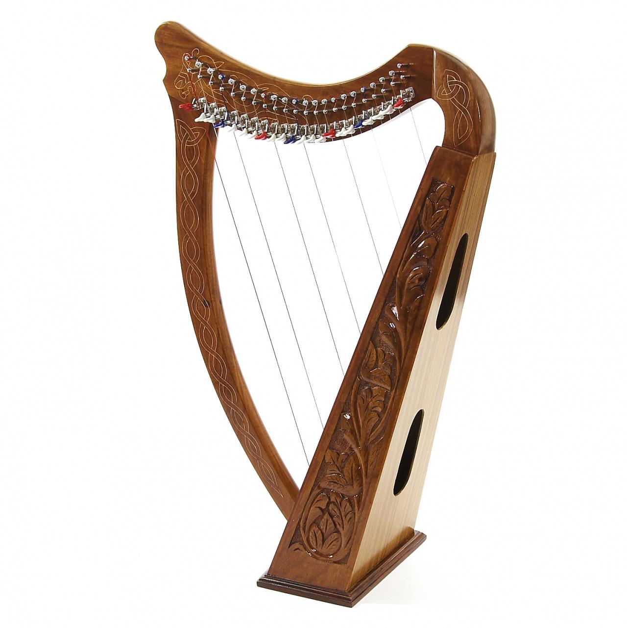 New 22 String Irish Harp   Images Hosted At Biggerbids Com