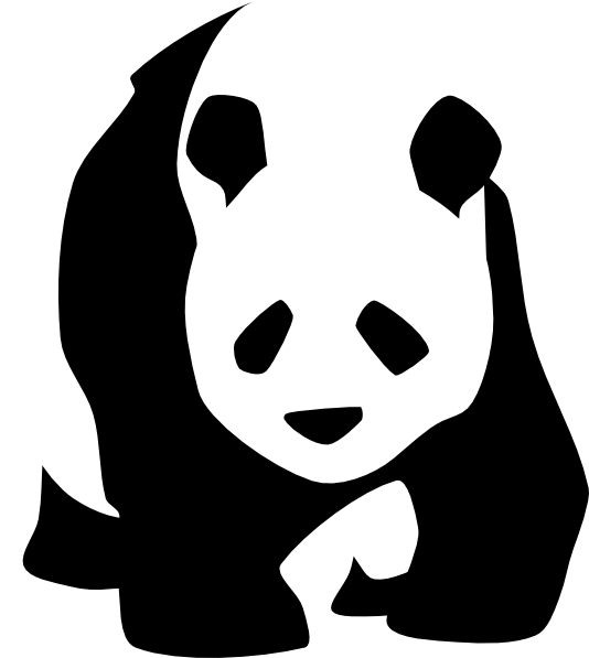 Panda 1 Clip Art At Clker Com   Vector Clip Art Online Royalty Free