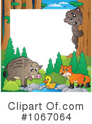 Royalty Free  Rf  Animal Border Clipart Stock Illustrations   Vector