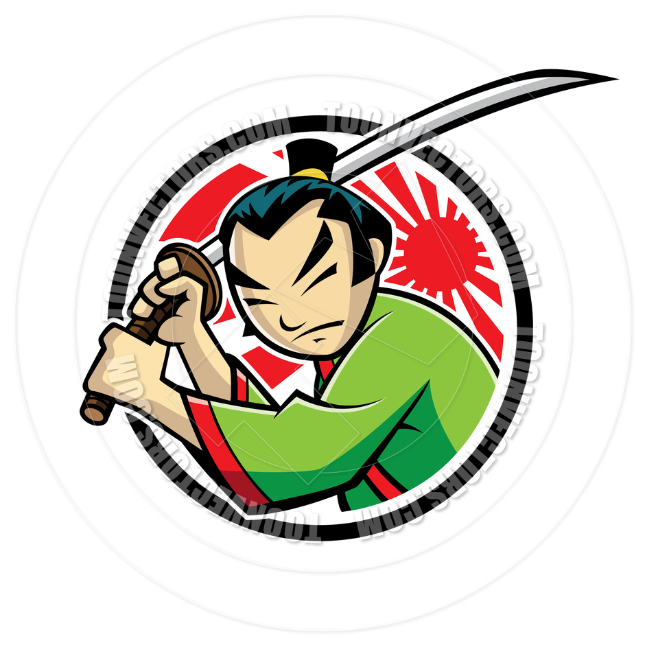 Samurai Warriors Clip Art