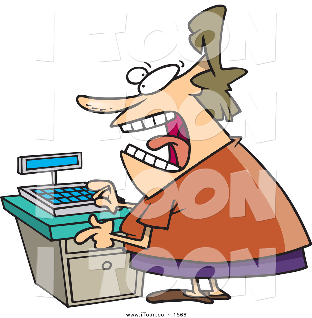 Stressed Woman Clipart Cartoon Stressed Out And Angry