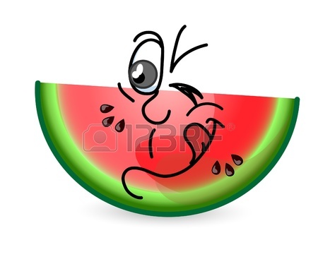 Watermelon Seed Cartoon 12480507 Cartoon Watermelon Jpg