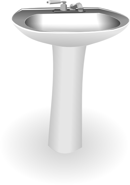 Bathroom Sink Clip Art At Clker Com   Vector Clip Art Online Royalty