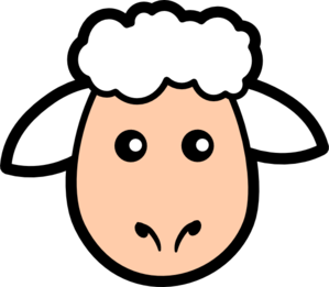 Cartoon Sheep Clip Art At Clker Com   Vector Clip Art Online Royalty
