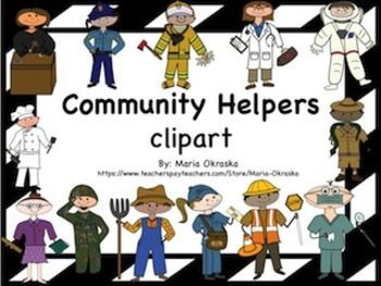 Community Workers Clipart