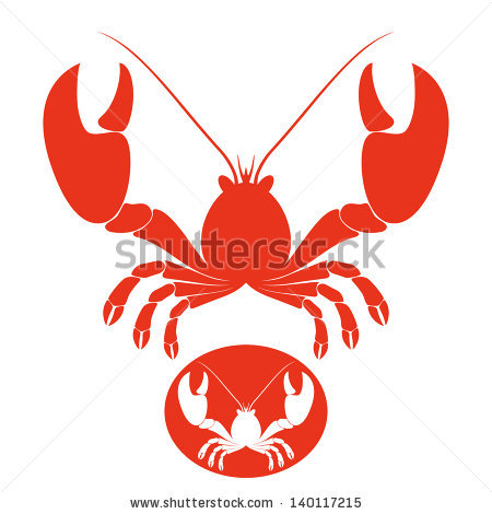 Lobster Claw Clipart Stock Vector Lobster 140117215 Jpg