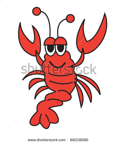 Lobster Clip Art Stock Vector Lobster Clip Art 68218090 Jpg